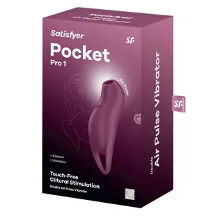 Satisfyer Pocket Pro 1 - Viola - Stimolatore clitorideo