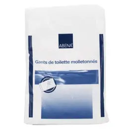 Abena Frantex Gants de Toilette Jetables 15 x 23cm Lot de 5 x 50 unités