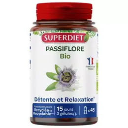 Superdiet Passiflore Bio 45 gélules