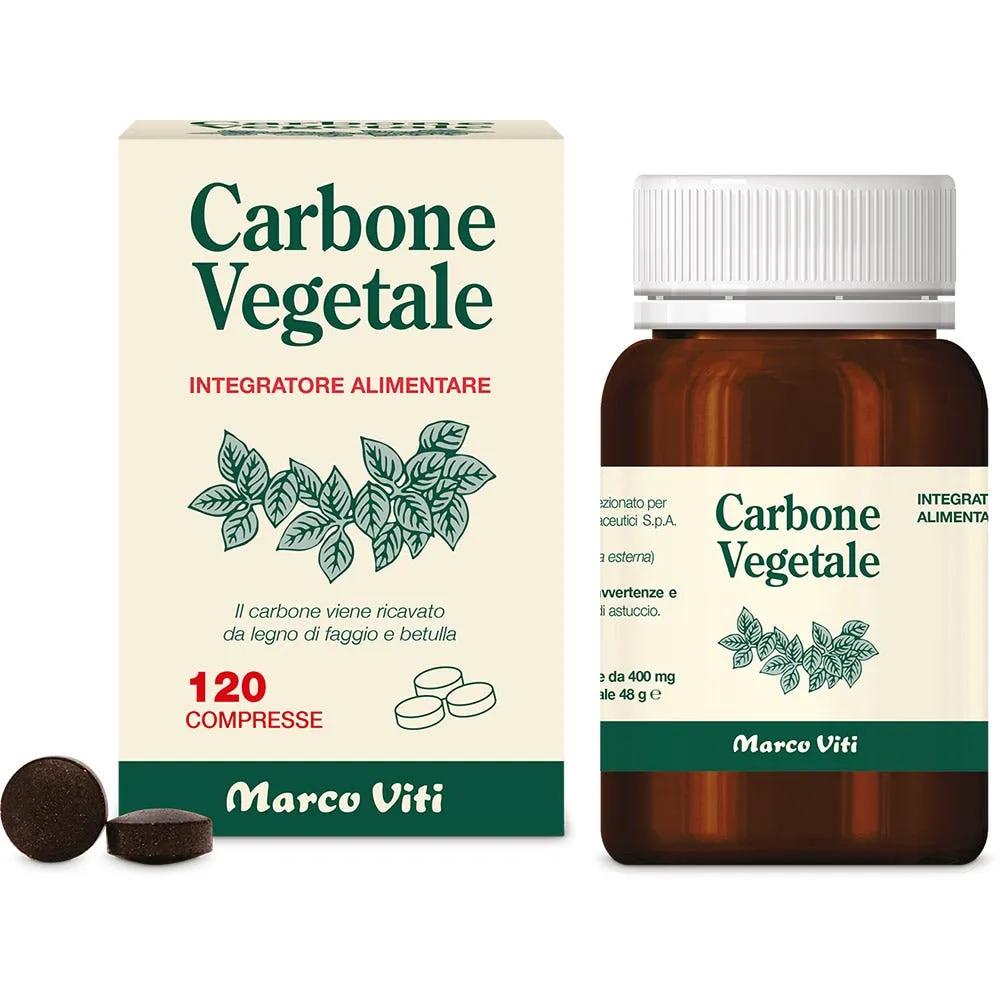 Marco Viti Carbone Vegetale Integratore 120 Compresse