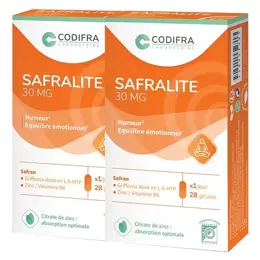 Codifra Duo Safralite pour une Humeur Retrouvée 2x28 gélules