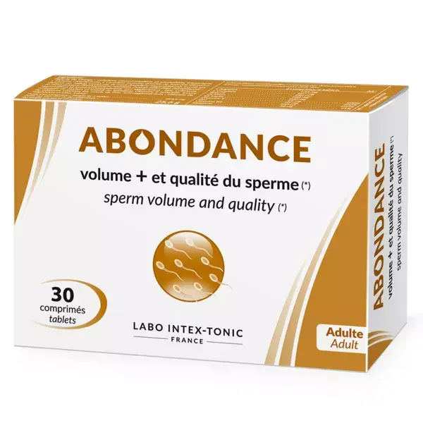 Labo Intex-Tonic Abondance Mejora del Esperma 30 comprimidos