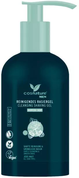 Cosnature Hops biologische scheergel voor mannen 200 ml