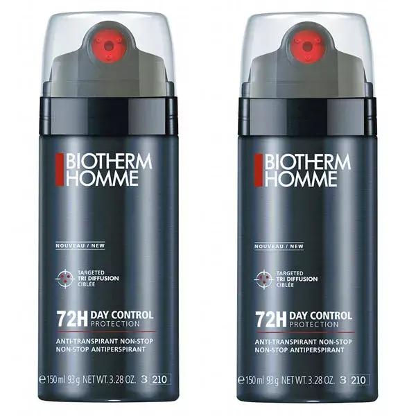 Biotherm Homme Day Control Deodorant 72h Set of 2 x 150ml