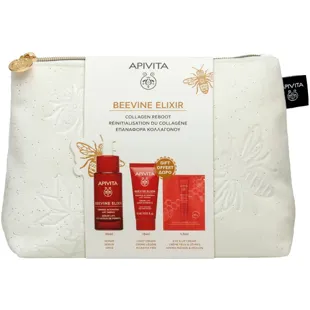 Apivita Beevine Elixir Sérum 30 ml + Crema Ligera 15 ml + Contorno Ojos 1,5 ml
