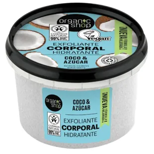 Organic Shop Coconut and Sugar Moisturizing Body Scrub 250 ml