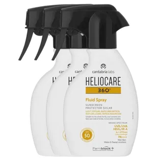 Heliocare 360 Fluid Spray SPF50 3x250 ml