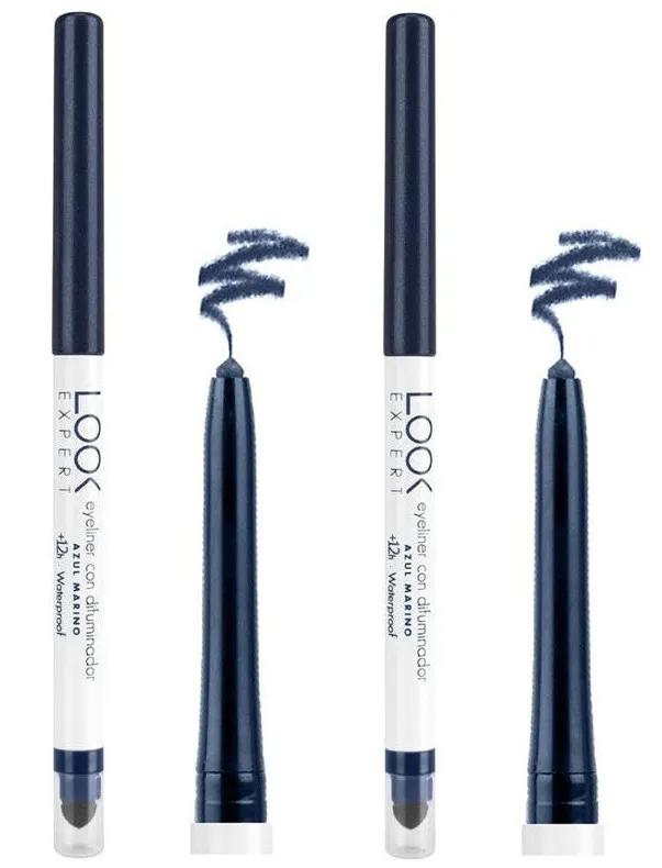 Beter LookExpert Eyeliner Navy Blue Velvet Effect 2 Einheiten