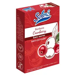 Solens Bonbons Cranberry 50g