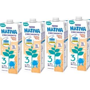Nestlé Nativa 3 Wachstumskeks Maria 4x1 L