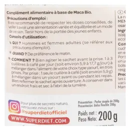 Superdiet Superfood Maca Bio 200g