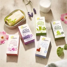 Fleurance Nature Coffret 5 Savons au Lait d'Ânesse Bio