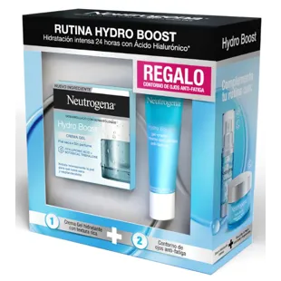 Neutrogena Pack Hydro Boost Creme-Gel Trockene Haut 50 ml + GESCHENK Augenkontur 15 ml
