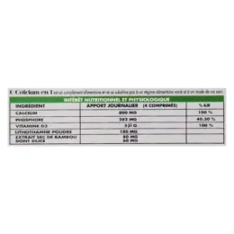 M.B.E 6 Calcium en 1 60 comprimés