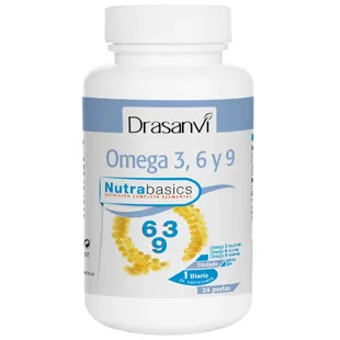 Drasanvi Nutrabasics Omega 3, 6 and 9 1000mg 24 Pearls