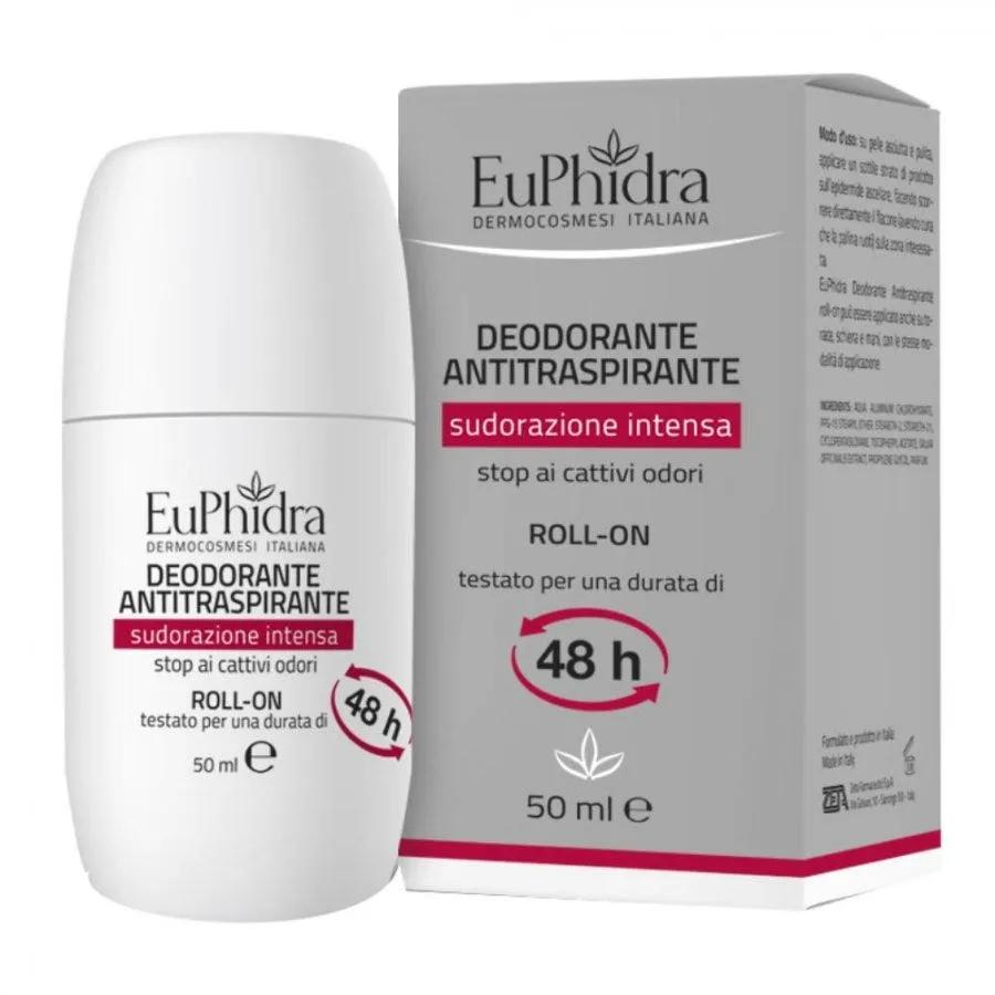 Euphidra Deodorante Roll On Antitraspirante Per Ipersudorazione 50 ml