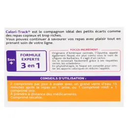 Nutreov Physcience Calori-Track Capteur de Graisses Sucres & Calories 60 comprimés