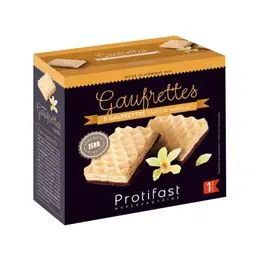 Protifast En-Cas Hyperprotéiné Gaufrettes Vanille 8 unités