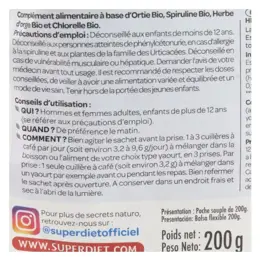 Superdiet Superfood Mix Détox Bio 200g