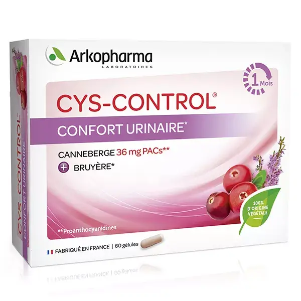 Arkopharma Cys-Control Urinary Comfort 60 capsules