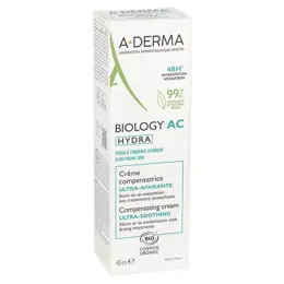 A-Derma Biology AC Hydra Crème Compensatrice Ultra-Apaisante 40 ml