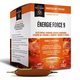 Dayang Compléments Alimentaires Énergie Force 9 20 ampoules