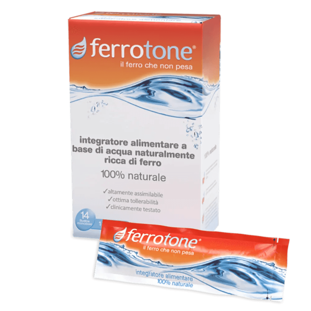 Ferrotone Integratore Di Ferro 14 Bustine