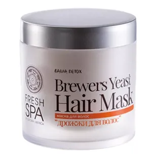 Natura Siberica Bierhefe stärkende Haarmaske 400ml