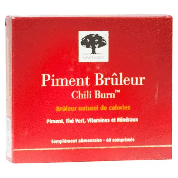 New Nordic Piment Brûleur 60 compresse