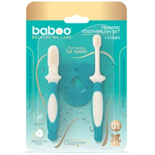 Baboo Tandenborstelset +6m 2 stuks