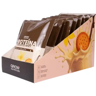 Grow Nutrition Vanilla Protein Cookie 10 Sachets