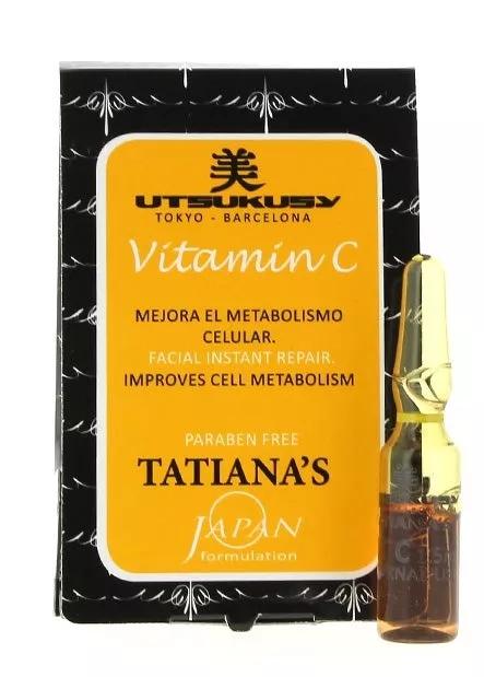 Utsukusy Ampola  Vitamina C 1,5ml TATIANA`S