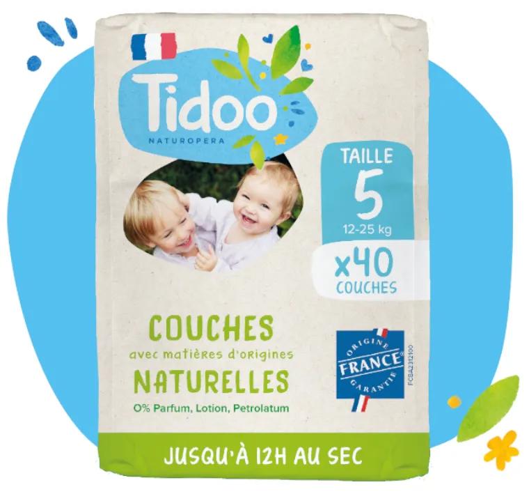 Tidoo Nature Luiers Maat 5 40 stuks