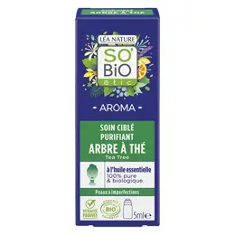 So'Bio Étic Aroma Soin Ciblé Purifiant Arbre à Thé Roll-On Bio 5ml