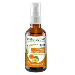 Naturactive Huile Végétale Abricot Bio 50ml