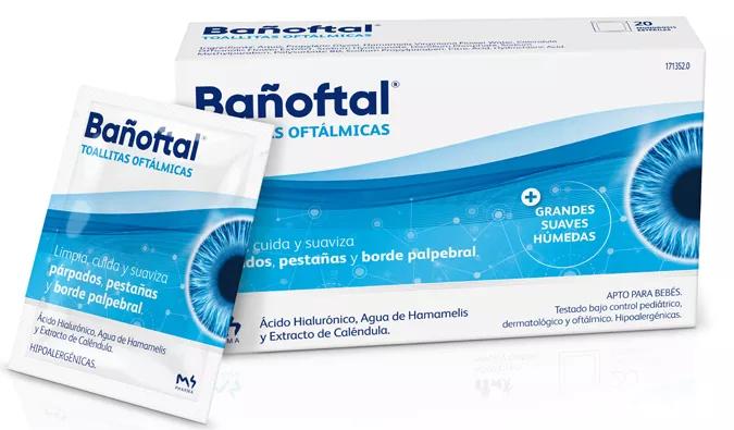 Bañoftal Augentücher 20 Einheiten