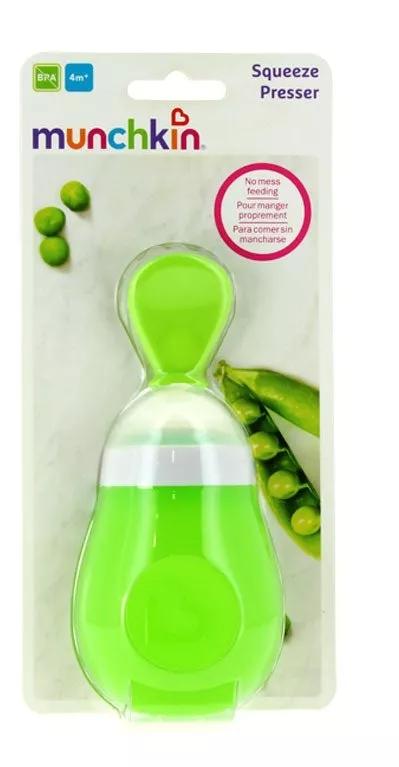 Munchkin Cuchara Dispensadora Squeeze Presser 4m+ 150 ml Verde