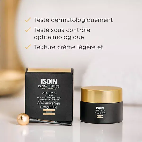 ISDIN Isdinceutics Vital Eyes Crème Contour des Yeux Anti-Rides 15g