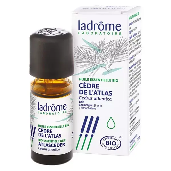 Ladrome essential oil organic cedarwood 10ml