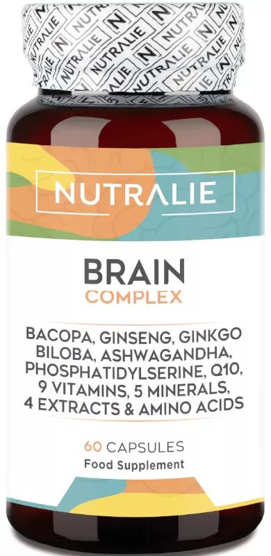 Nutralie Brain Complex Nootrópico Agilidad Mental 60 Cápsulas