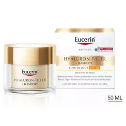 Eucerin Hyaluron Filler + Elasticity Soin de Jour Anti-Âge SPF30 50ml