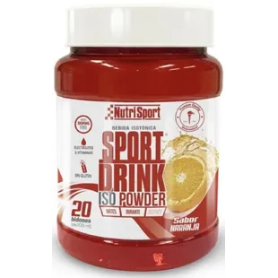 NutriSport Sport Drink Iso Pulver Orange 1020 gr (20 Flaschen)