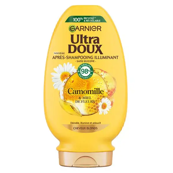 Garnier Ultra Doux Après-Shampooing Illuminant Camomille 250ml