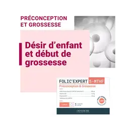 Densmore FOLIC'EXPERT La nouvelle génération d'Acide Folique 5-MTHF - 3 mois