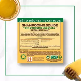 Garnier Ultra Doux Shampoing Solide Reconstituant Trésors de Miel 60g