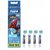 Pièces de rechange Oral-B Brosse à dents électrique Stages Power Kids Spiderman 4 pcs