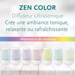 Phytosun Arôms Diffuseur d'Huiles Essentielles Zen Color