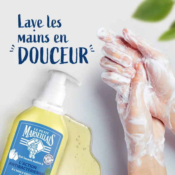 Le Petit Marseillais Recharge Gel Lavant Mains l'Action antibactérienne 250ml