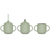 Suavinex Colour Essence 3-in-1 Green Silicone Learning Cup +6m