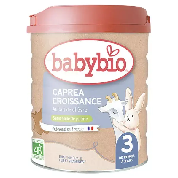 Babybio Lait de Chèvre Caprea 3ème Âge Bio 800g